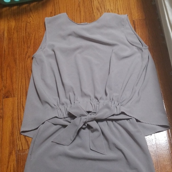 Two piece gray midi and tops - Picture 3 of 4